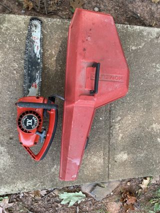 Vintage Homelite Textron Xl Automatic Oiling Chainsaw 12” Bar Parts