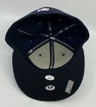 Yogi Berra Signed NY Yankees Hat Cap Autographed AUTO Sz 7 1/4 JSA HOF 2