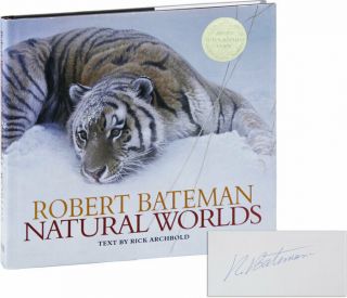Robert Bateman Natural Worlds 1996 First Edition/dj Nf/nf Signed By Artist
