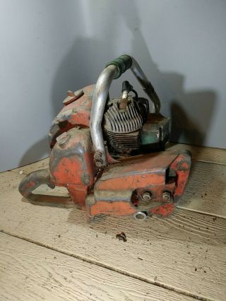 Vintage Homelite Model 700 D Chainsaw Chain Saw