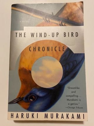 The Wind - Up Bird Chronicle By Haruki Murakami (1998) Vintage Paperback Old Cover