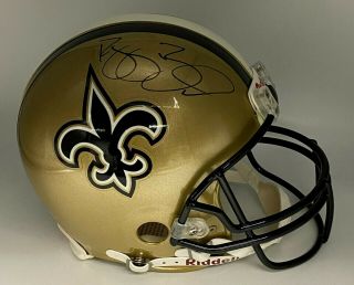 Reggie Bush Signed Full Size Saints Proline Helmet Autographed Tristar Auto