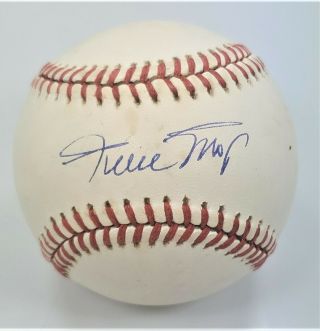 Willie Mays Autograph / Signed Rawlings Official National League Baseball B2