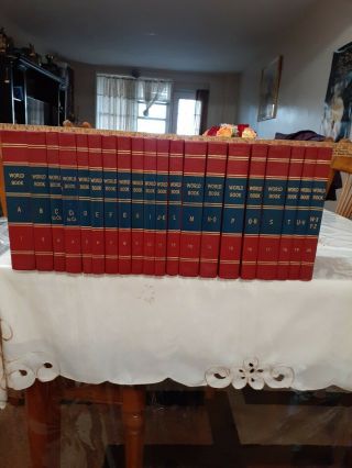 Vintage The World Book Encyclopedia 1964 - Complete Set