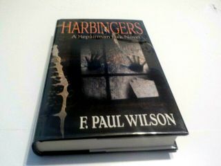 Signed Limited Edition - - Harbingers By F.  Paul Wilson - - - Hardcover W/jacket