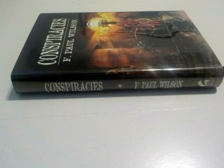 Signed Limited Edition 241 - - Conspiracies By F.  Paul Wilson - - Hardcover W/jacket