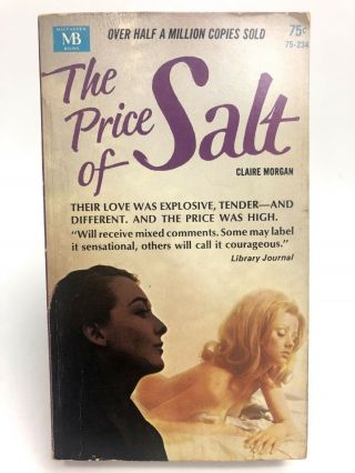 The Price Of Salt Claire Morgan Macfadden Romance 1st Printing Lesbian