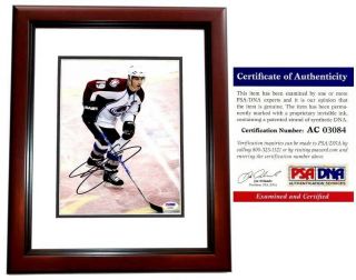 Joe Sakic Signed Autographed Colorado Avalanche 8x10 Photo Framed,  Psa/dna
