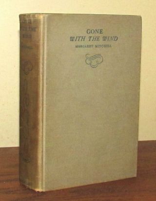 Margaret Mitchell Gone With The Wind First Edition Later August 1936 Printing