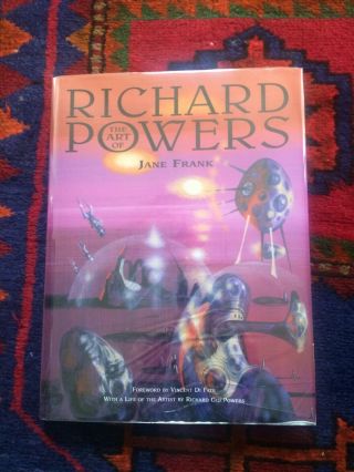 The Art Of Richard Powers By Jane Frank (2001).  Signed 1st Ed British Hardback