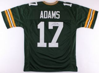 Davante Adams Signed Green Bay Packers Jersey (jsa) All Pro Wide Receiver
