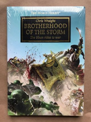 Brotherhood Of The Storm Signed By Chris Wraight,  Black Library,  Horus Heresy