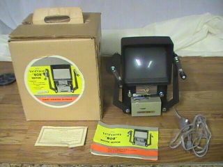 Vintage Vernon No.  808 Editor 8mm Film Viewer Editor,  Instructions,  & Box,