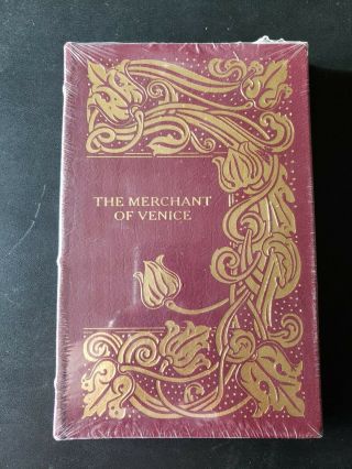 The Merchant Of Venice By William Shakespeare Collectors Edition Easton