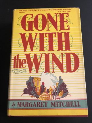 Modern Literature : Gone With The Wind / 1939 Hardcover Edition