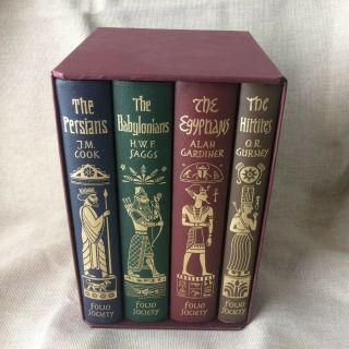 Saggs Gurney & Cook " Empires Of The Ancient Near East " 4 Volumes Folio Society