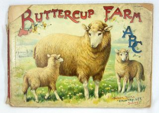 C1900 - Buttercup Farm Abc - Raphael Tuck & Sons - " Country Life Series " No 6668