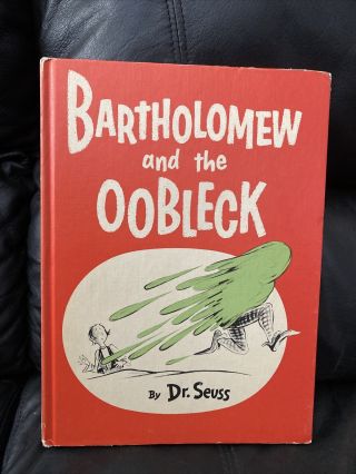 Bartholomew And The Oobleck By Dr Seuss Vintage Hardcover