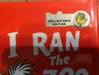 If I Ran The Zoo - Dr.  Seuss,  Collector ' s Edition Kohl ' s Cares 3