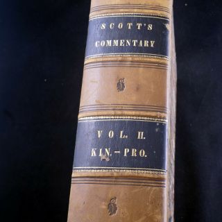 Scott’s Commentary On The Holy Bible V Ii By Thomas Sco 1853