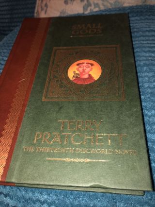 Small Gods Terry Pratchett Unseen Library Collector Edition Discworld 13 Unread