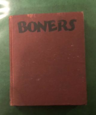 1931 Edition Dr.  Suess Book “ Boners “ Illustrated