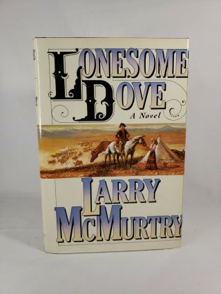 First Edition Book Club Edition Lonesome Dove Larry Mcmurtry 1985 Hcdj Western