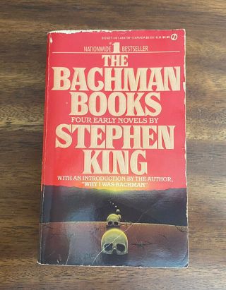 The Bachman Books By Stephen King (1986,  Paperback) True 1st Print