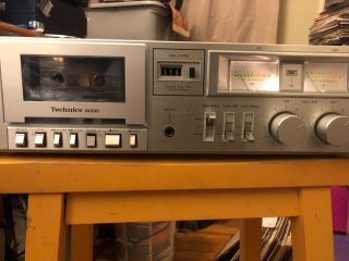 Vintage Technics Rs - M205 Stereo Cassette Deck &