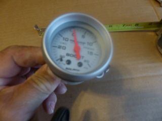 2  Boost Gauge Auto Meter Dodge Desoto Plymouth Vintage Project Chevy Turbo