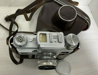 Kiev Vintage Rangefinder Film Camera USSR Soviet Union,  Jupiter 8M,  Case 2