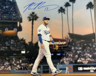 Max Muncy Dodgers 2020 Ws Champion Signed 16x20 Photo " Psa Witness 8a64307
