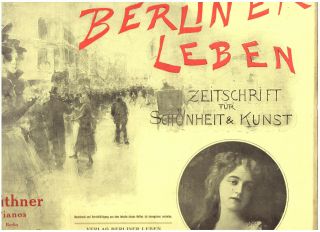 Berliner Leben " Zeitschrift Für SchÖnheit & Kultur " 11,  1909 Mode Theater Wright