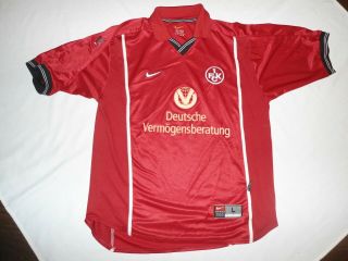 Vintage Rare Fc Kaiserslautern Nike Football Shirt Large