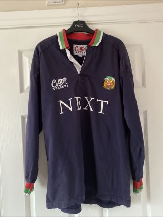 Vintage Leicester Tigers 1997 Rugby Union Training Shirt - Size Large