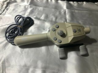 Vintage Hkt - 8700 Official Sega Dreamcast Fishing Rod Reel Controller
