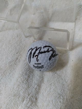Michael Jordan Autographed Signed Golf Ball Chicago Bulls Goat Prostaff 1