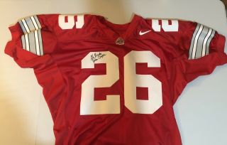 John Cooper Signed Autograph W/ Ohio State Buckeyes Team Issued Nike Jersey