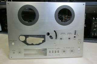 Vintage Akai Gx - 4000d Tape Deck Parts - Faceplate With