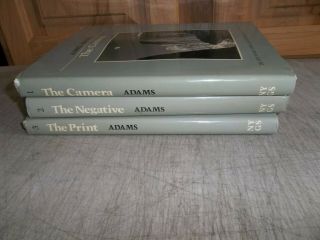 Ansel Adams Photography Series Books 1 The Camera / 2 The Negative /3 The Print