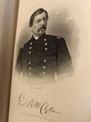 Antique 1863 John S.  C.  Abbott Vol.  1 History Of The Civil War In America Book