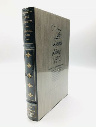 The Franklin Library Philosophical Rene Descartes A Limited Edition 1981