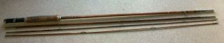 Vintage Montague Rapidan Tonkin Bamboo Fishing Rod Labels 8’6”