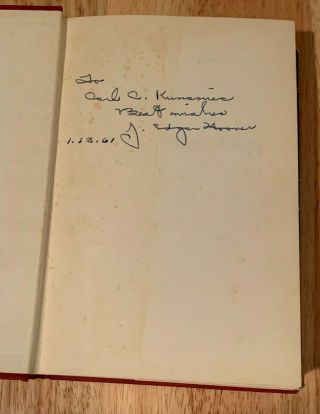 Master of Deceit by J.  Edgar Hoover - SIGNED BY AUTHOR (1961) Hardcover Book 3