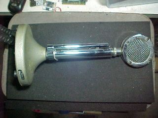 Vintage Astatic Lollipop D - 104 Microphone Chrome T - Ug8 Stand Base
