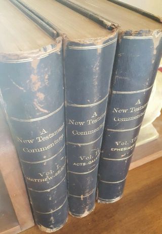 A Testament Commentary for English Readers by Charles Ellicott 1878 3 Vols 3