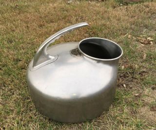 Vintage Surge Pail Bucket Milker Milking Machine Stainless Steel