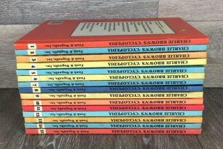 Vintage Charlie Brown’s ‘cyclopedia 1 - 15 Complete 1980’s