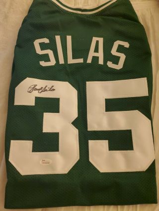 Paul Silas Autographed/signed Jersey Jsa Boston Celtics