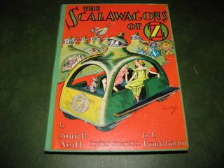 The Scalawagons Of Oz By John R Neill 1941 L Frank Baum Hardcover